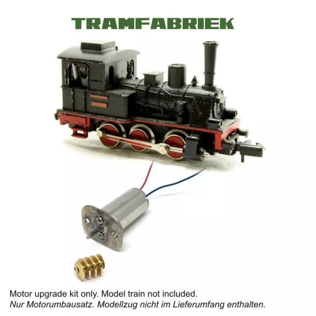 Minitrix T3  12V Coreless motor upgrade kit (N gauge)