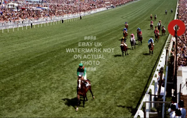 Shergar Walter Swinburn 1981 Epsom Derby Photo Print Horse Racing