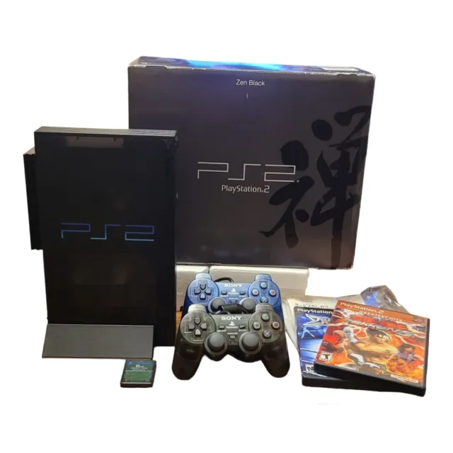 Playstation 2 Fat Black Online Combo Pack