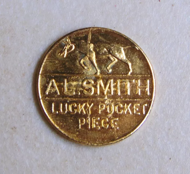 Al Smith 1928 token medal campaign political
