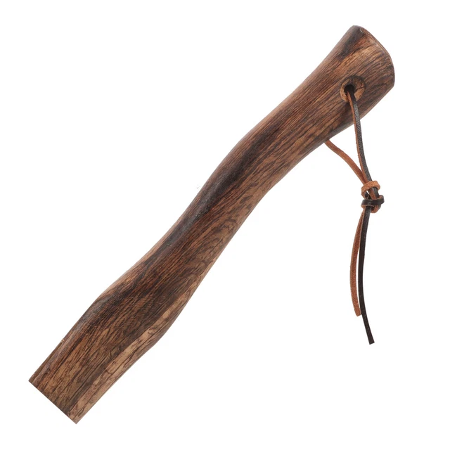Manche De Hachette 26 Cm Bois Ergonomique – Manche De Rechange Résistant Chocs Camping Bûcheronnage