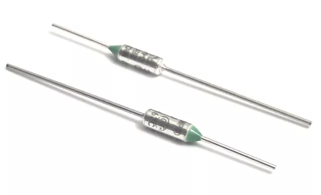 2 Each New Microtemp ® Zegbqj G4A00 167C Tf Thermal Cutoff Fuse