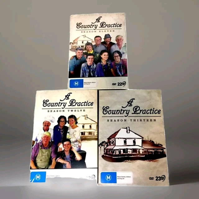 A COUNTRY PRACTICE Seasons 11, 12, 13 (67 Discs) Brand New Box