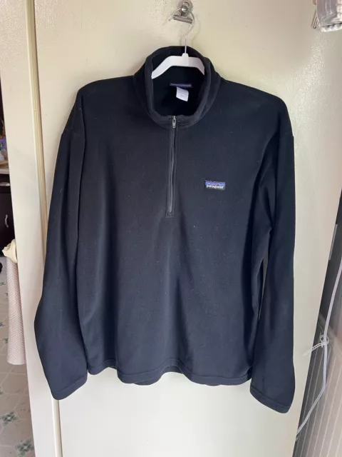 PATAGONIA SYNCHILLA 1/4 Zip Fleece Pullover Jacket Men’s Size Large ...