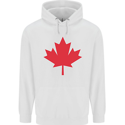 Canadian Flag Canada Maple Leaf Childrens Kids Hoodie