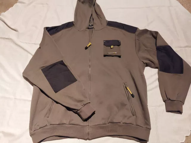 Herren Sweatjacke Gr. 5XL Terratrend Job oliv grün Große Größen Plussize