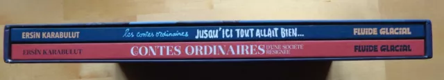 ETUI 2 BD :  LES CONTES ORDINAIRES d'ERSIN KARABULUT + Ex-Libris FLUIDE GLACIAL 3