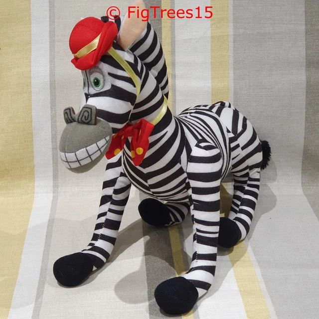 CIRCUS MARTY THE Zebra From Madagascar 30cm Soft Toy Plush D113