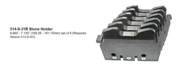 514-9-31R Stone holder (require 514-9-4G) fits Rottler H85A H86A H87A set 6 pcs
