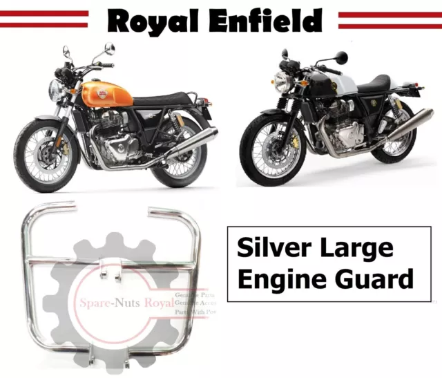 Royal Enfield "GT Continental 650 & Interceptor 650" Argento "Protezione...