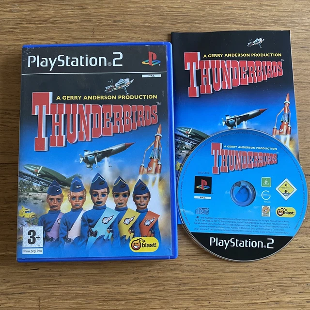 Jeu Thunderbirds Sur PS2 – Complet, Version Française, Bon état