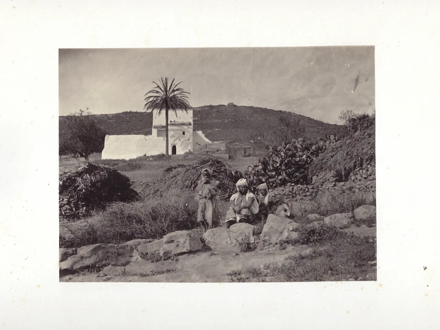 Lot 5 Photo CDV Famille de Tlemcen photographiée par Joseph Pedra circa