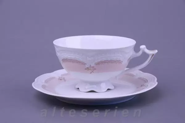 Teetasse mit Untere klein Hutschenreuther Viktoria Verbena