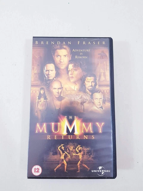 THE MUMMY RETURNS (2001) - Brendan Fraser - VHS Video - UNIVERSAL - UK ...