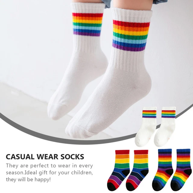 3 Pairs Kids Novelty Socks Children's Socks Fluffy Socks Kids Cotton Socks 3
