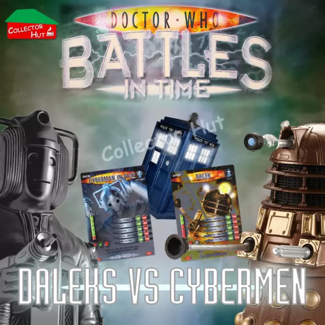 DOCTOR WHO Battles in Time DALEKS VS CYBERMEN DVC01-18 YOU CHOOSE