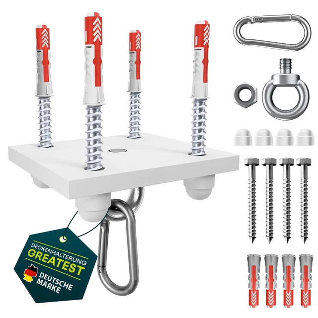 Wand- & Deckenhalterung Für Boxsack & Hängesessel - Bis 230 Kg Tragkraft