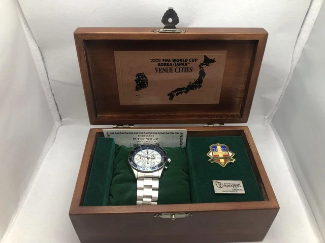 SEIKO FIFA 2002 World Cup Korea Japan Pocket Pendent Watch