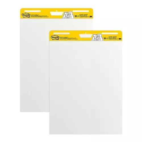3M 70007082194 Post-it Super Sticky Easel Pad 559 635x762mm, Pack of 2