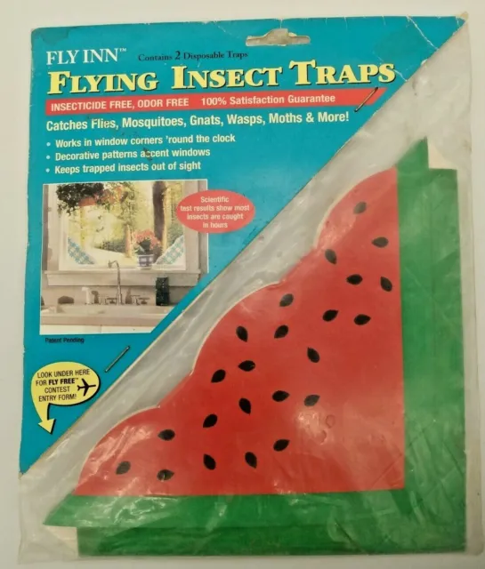 NOS Indoor Window Traps Home Pest Control Fly Gnat And Other Flying Insect