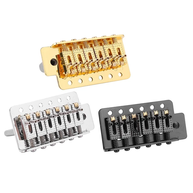 Tremolo System With Roller Single Locking Vibrato Bridge Tailpiece For ST Gu HB0