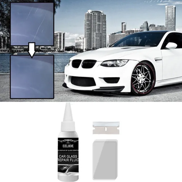 QUICK AND EASY Car Glass Scratch Repair Kit 5pcs Set for Windshield  Restoration $13.83 - PicClick AU