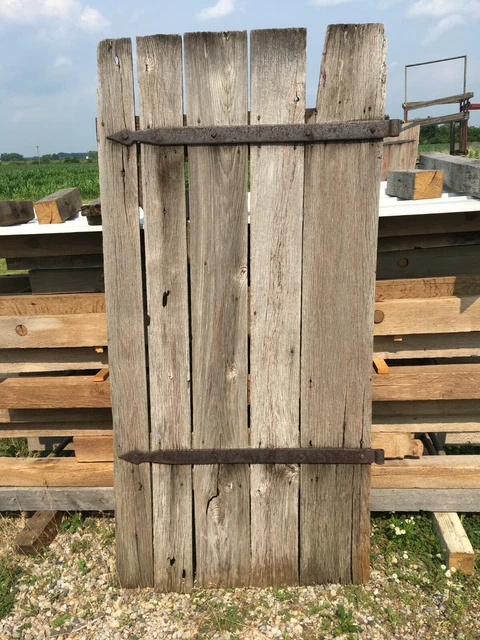 Antique Old Rustic Barn Door 19Th Century