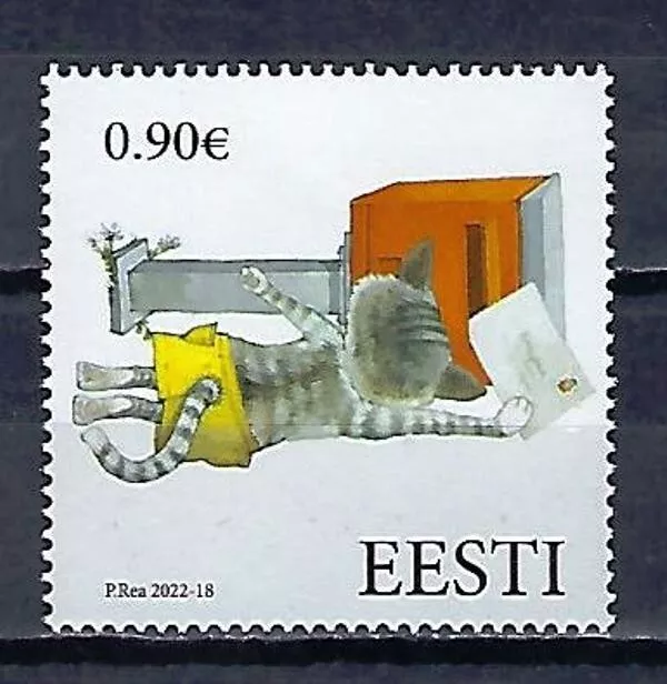Estland 2022 Briefmarke für Kinder Yvert N° 960 Neu MNH