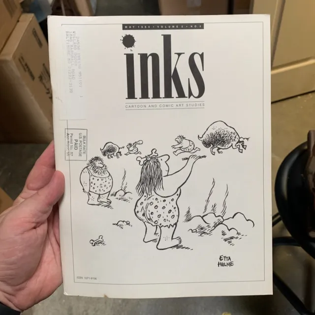 INKS Cartoon and Comic Art Studies Journal - May 1995 - Etta Hulme
