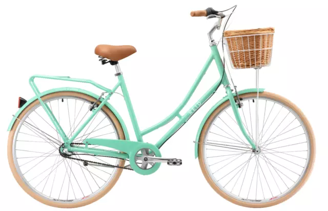 Ladies Deluxe Vintage Bike Mint Green