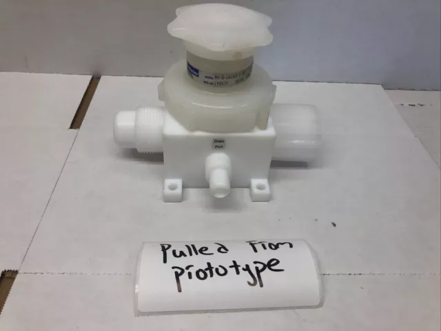 Parker MV-8-66168-1-05 Sampling Diaphragm Valve Pulled From Prototype