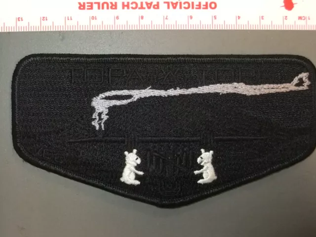 Boy Scout OA 291 Topa Topa Lodge Ghost Flap 5602KK