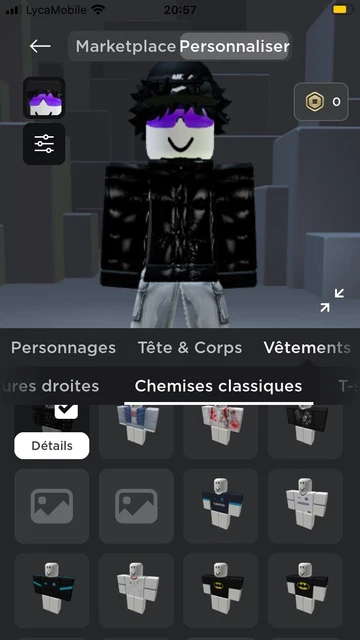 COMPTE ROBLOX VALEUR 150€ EUR 20,00 - PicClick FR