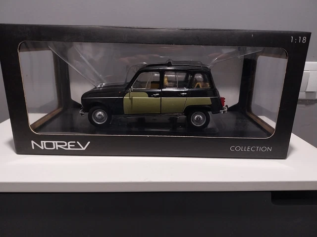 Miniature Norev 1/18 Renault 4L Parisienne 1966 - Edition Limitée à 150 Pièces