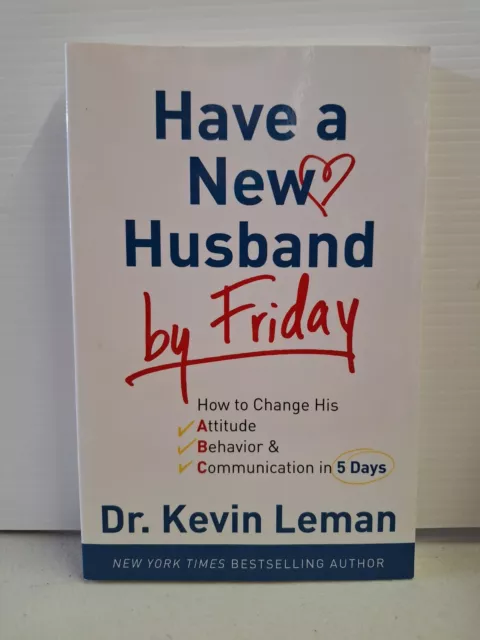 Have A New Husband By Friday by Dr Kevin Leman PB