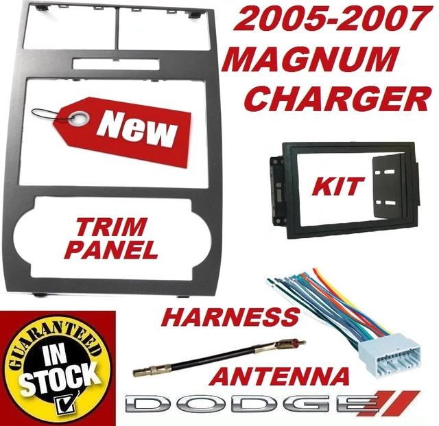 05 06 07 DODGE CHARGER MAGNUM Radio Stereo Car Installation DOUBLE DIN