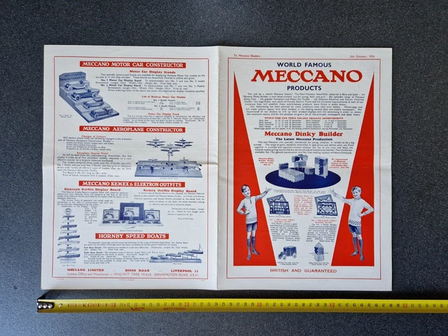 Catalogue Meccano, Dinky Toys, Supertoys - Jeux & Jouets