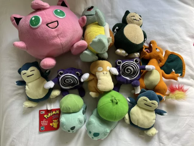 Pokemon Joblot Lot Bundle Vintage Hasbro Play By Play Nintendo Plush Soft Toy