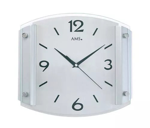 AMS 5938 horloge murale - Horloges Radio-pilotées - Holzuhren Horloges en bois