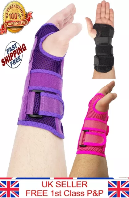 LTG PRO® Wrist Support Breathable Mesh Brace Splint Carpal Tunnel Sprain Strain