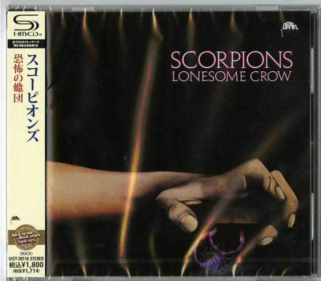 CD degli Scorpions (SHM-CD) "Lonesome Crow" Giappone NUOVO