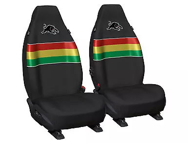 PENRITH PANTHERS Official NRL Seat Covers Airbag Compatible Universal Fit