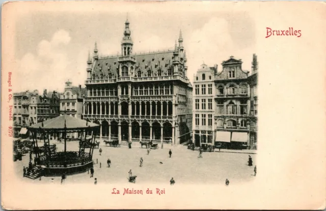 Brussels Belgium Brussels City Museum Maison Du Roi Vintage Postcard