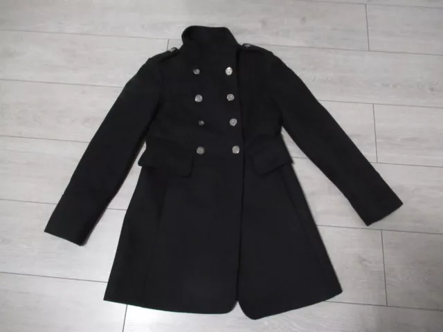 manteau noir taille 34