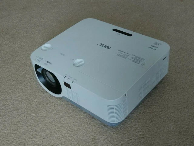 NEC NP-P452W 4500-Lumen WXGA DLP Projector - Used Lamp Hours 215