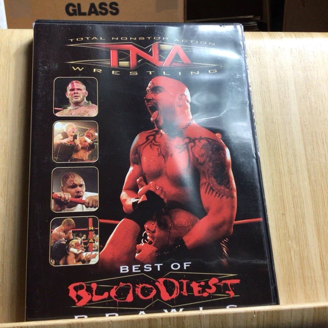 TNA WRESTLING BEST Of Bloodiest Brawls& NWA Title Match HTF DVD
