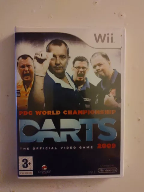 PDC World Championship Darts (Nintendo Wii 2009) Video Game includes manual