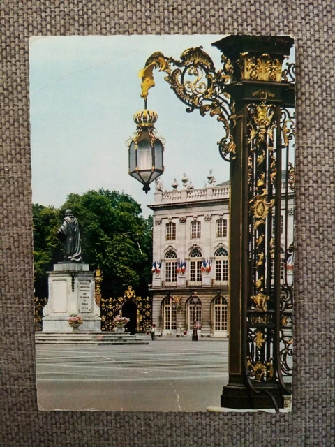 Cpsm Cpm Nancy Place Stanislas Grilles Par Jean Lamour