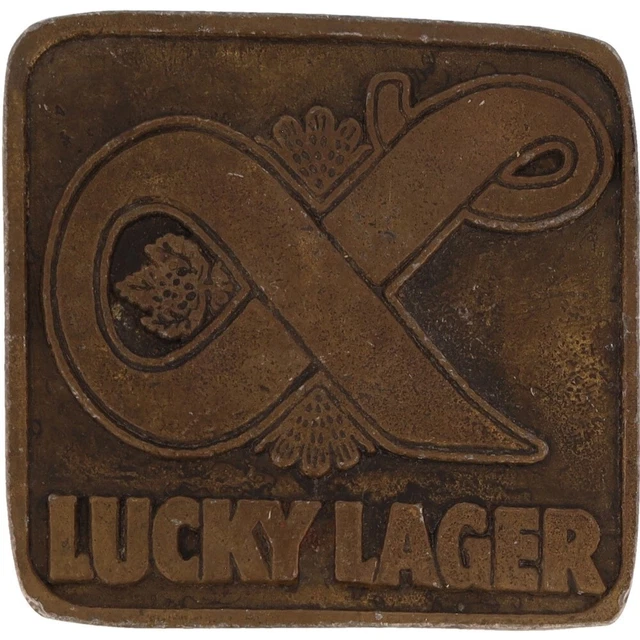 Chance Lager Bière Brasserie San Francisco Californie Signe 1970s Vintage Belt