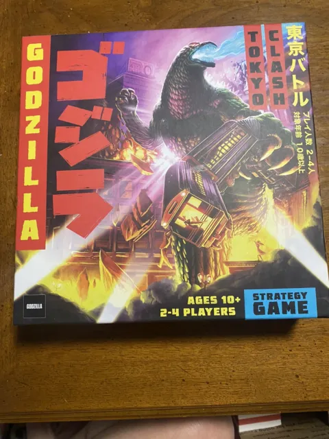 Funko Godzilla Tokyo Clash Board Strategy Game New Sealed